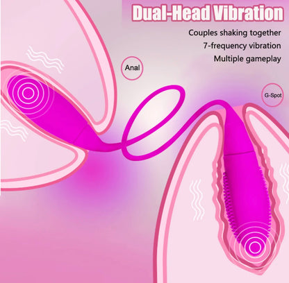 Vibrador doble cabeza