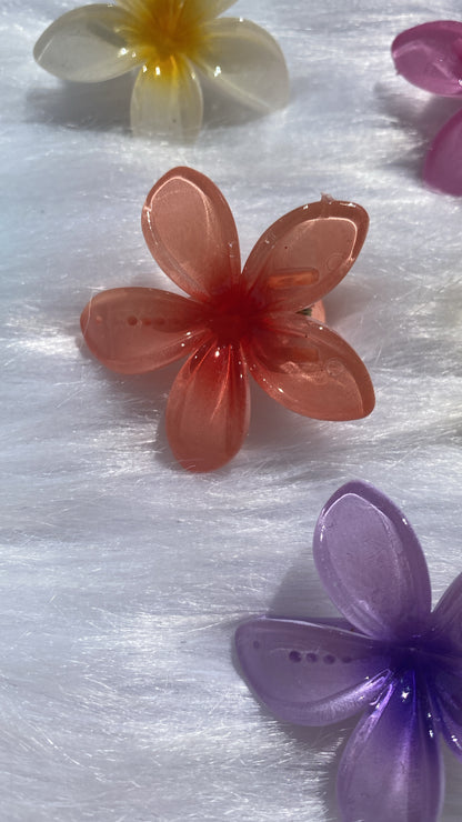 Pinza p/ cabello flor