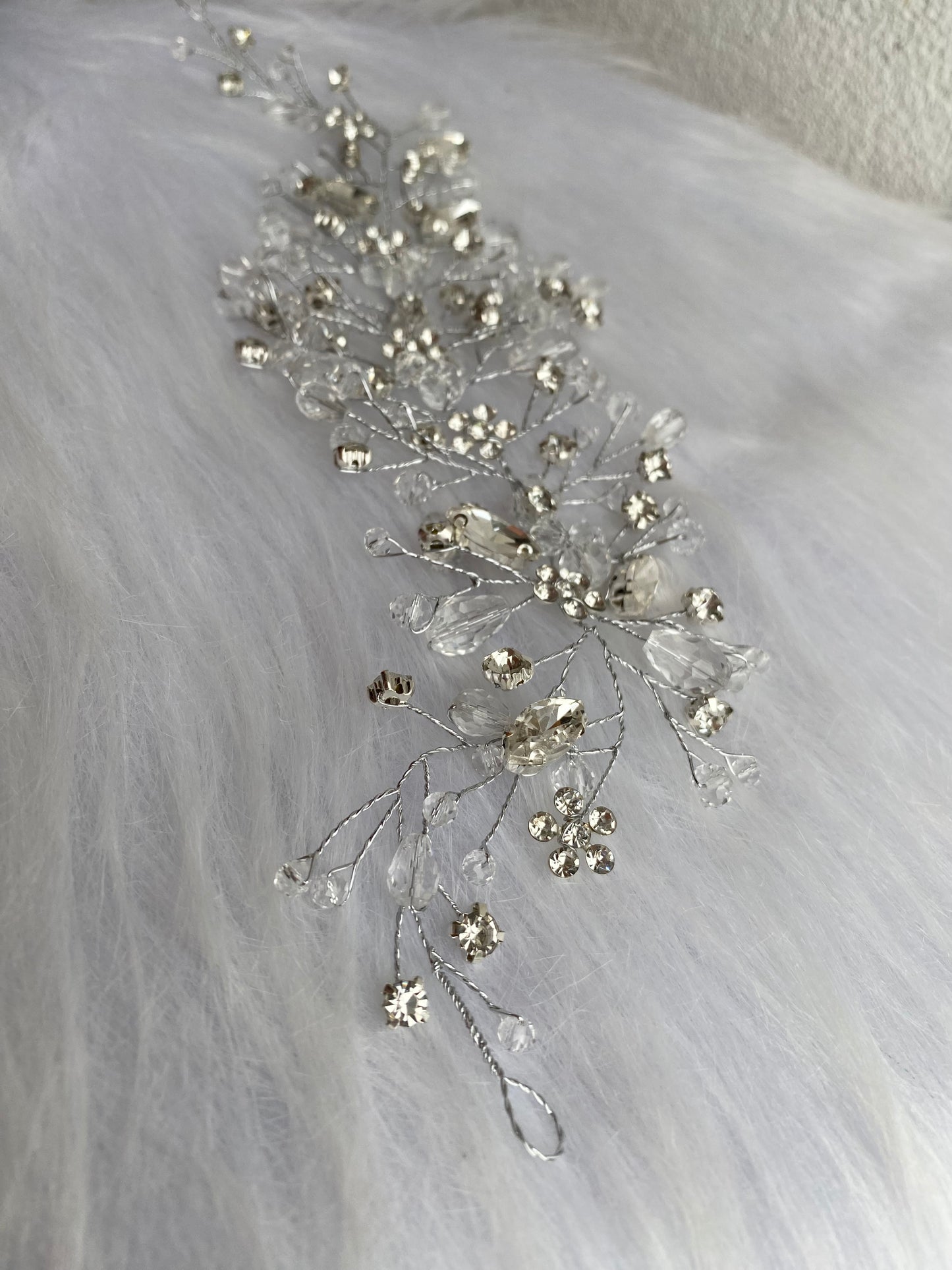 Decorado para cabello de novia