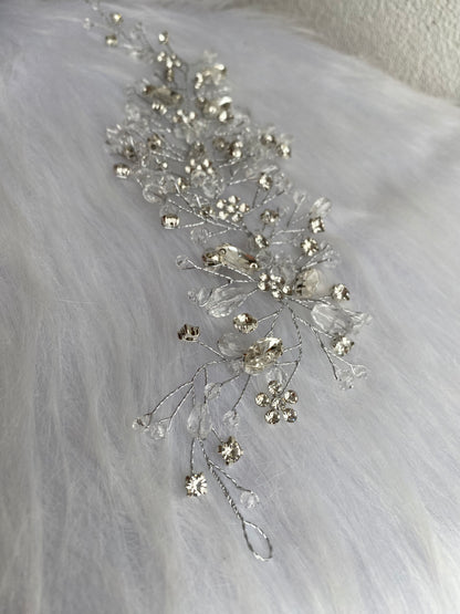 Decorado para cabello de novia