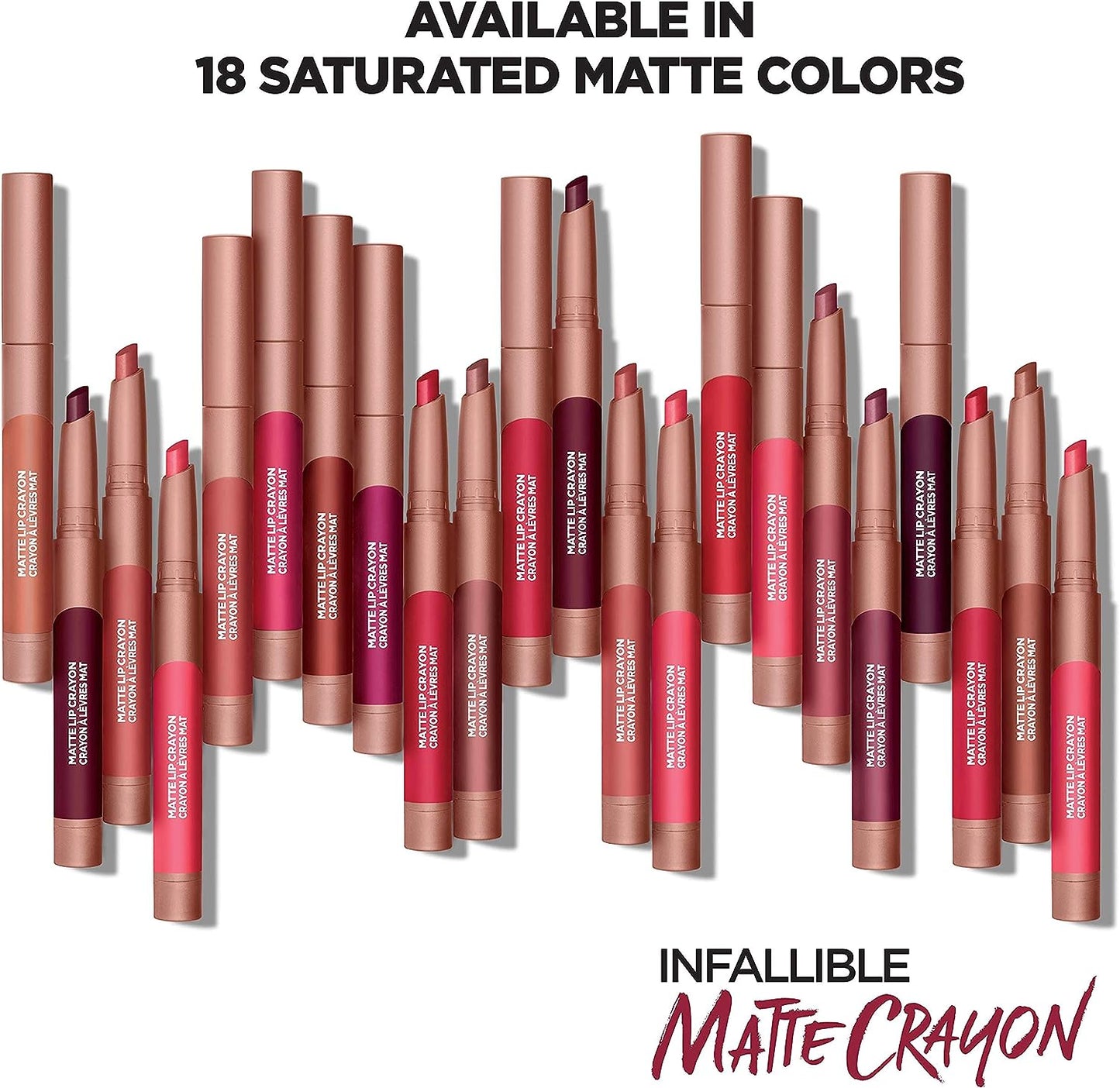 Lápiz Labial Matte Infallible L'Oreal Paris