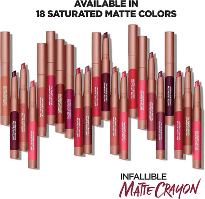 Lápiz Labial Matte Infallible L'Oreal Paris