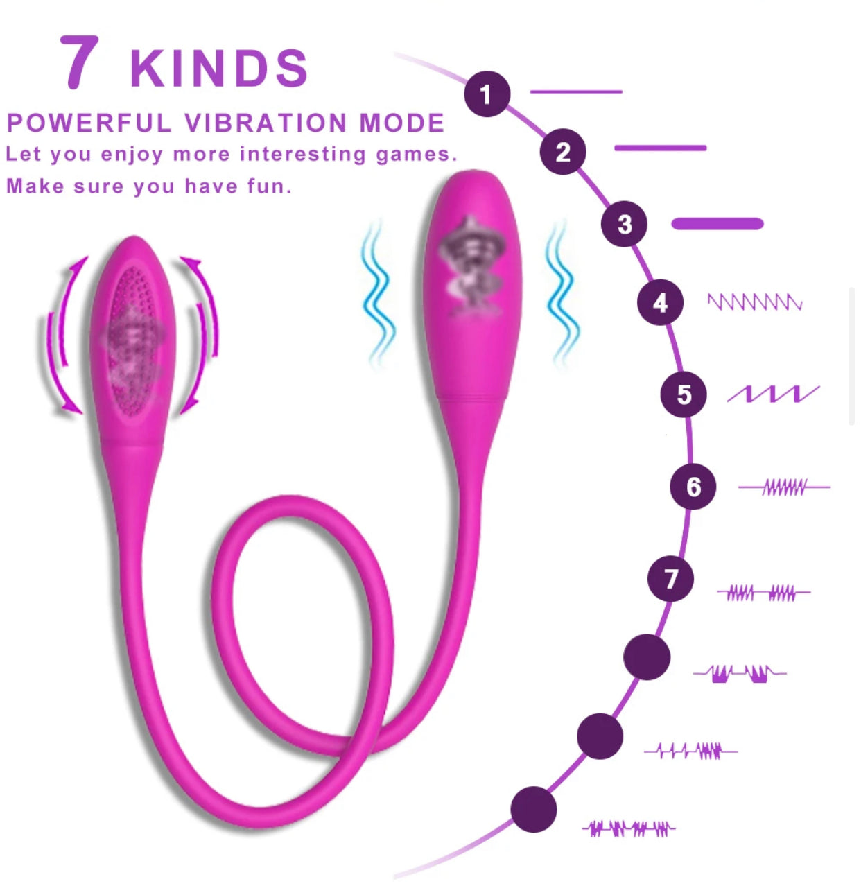 Vibrador doble cabeza