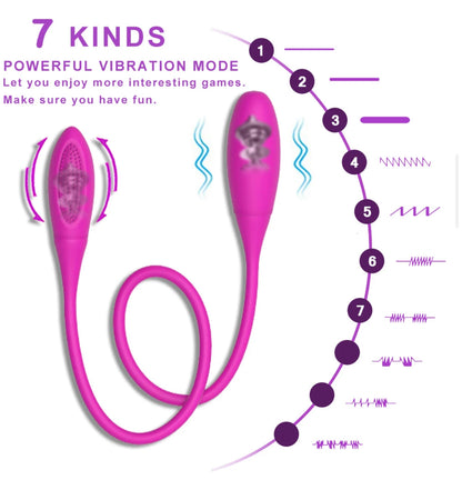 Vibrador doble cabeza