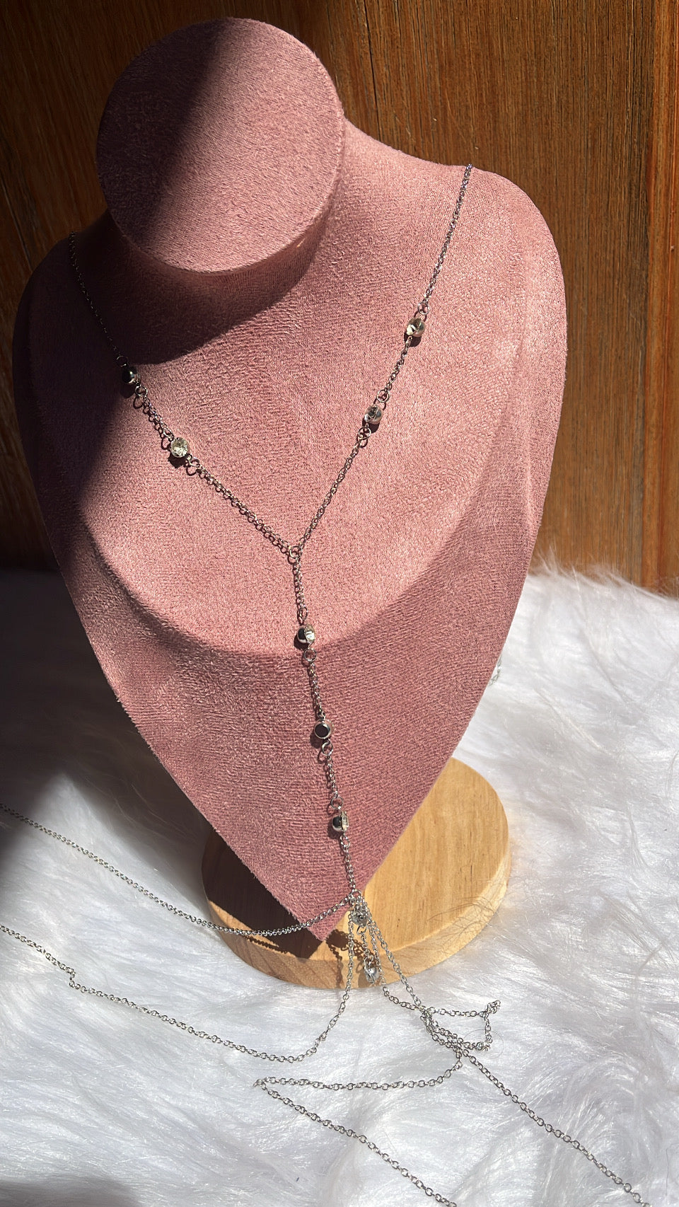 Cadena para el cuerpo con strass