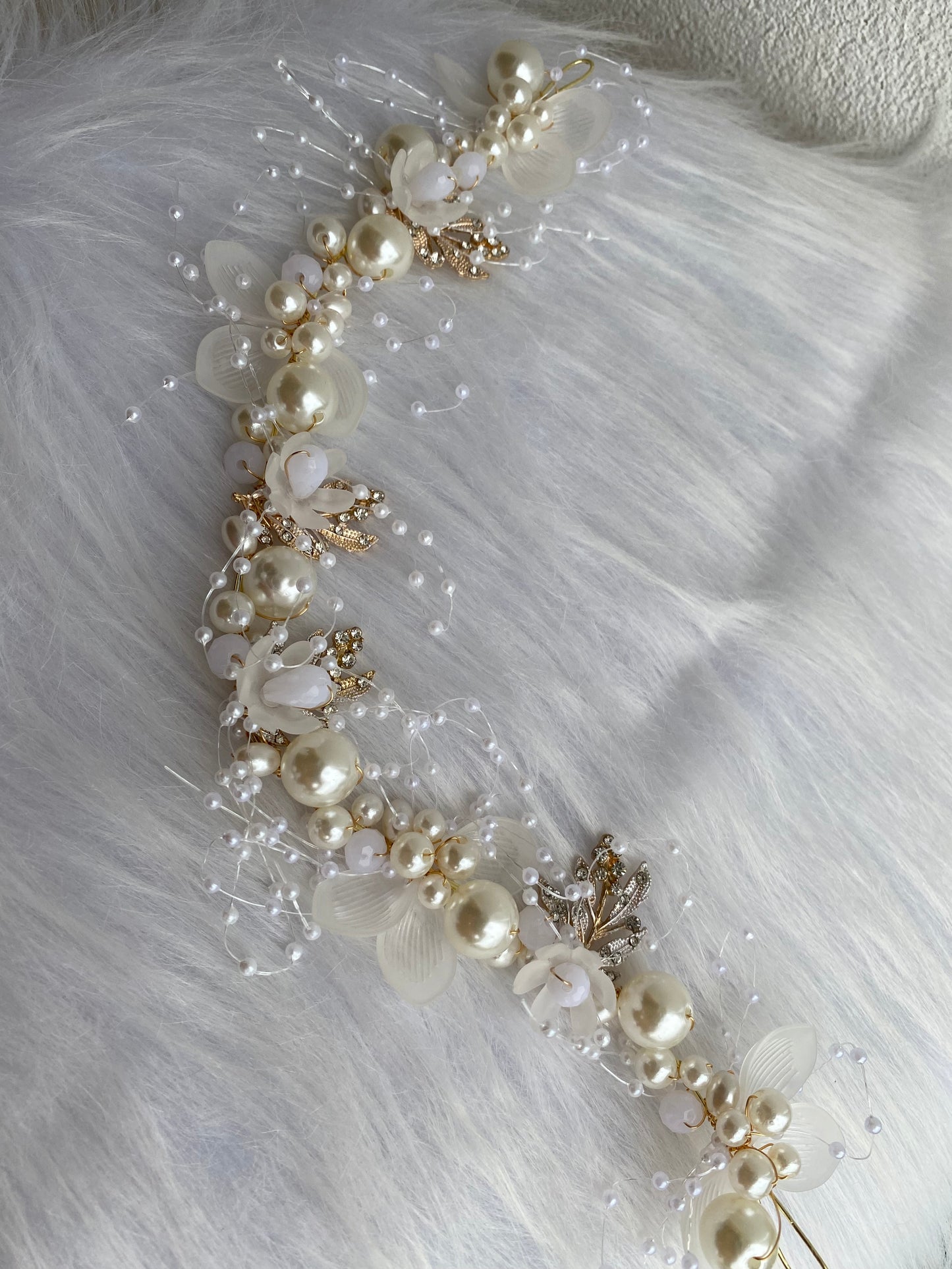 Decorado para el cabello novia