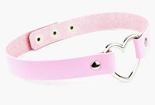 Choker Corazón Rosa