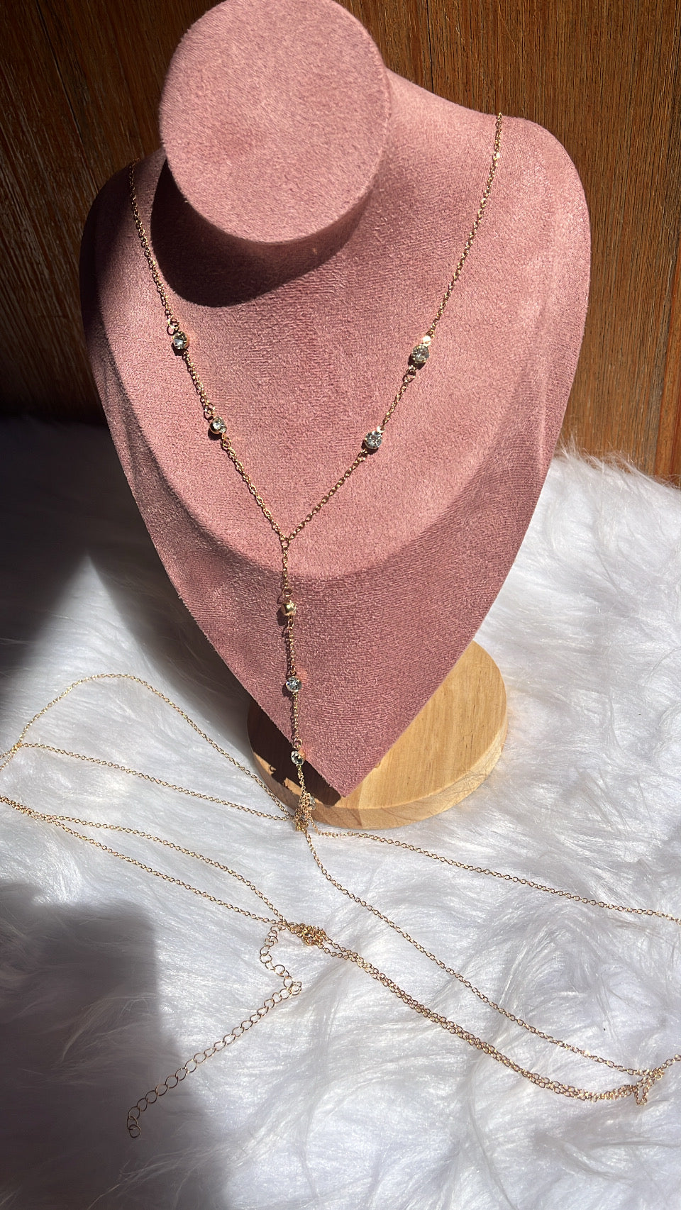 Cadena para el cuerpo con strass