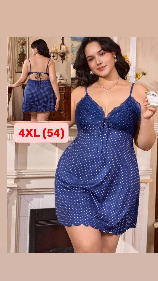 Camisón azul 4XL