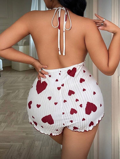 Mono con corazones 3XL