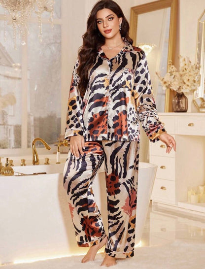 Pijama satén 4XL