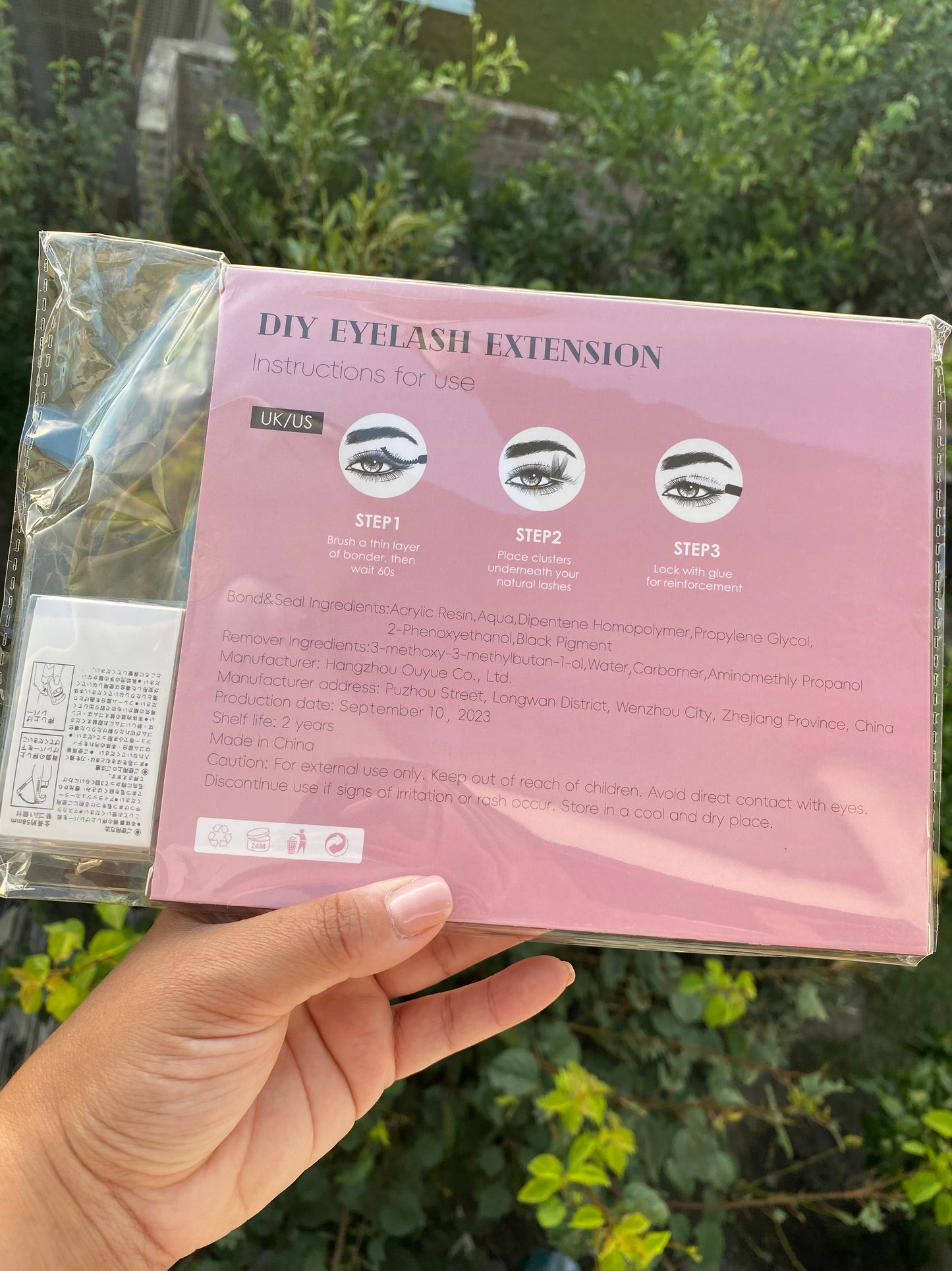 Extensiones de pestañas