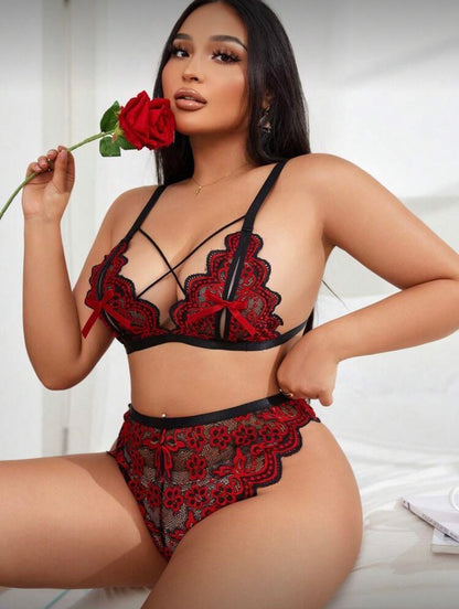 Conjunto sexy 3XL