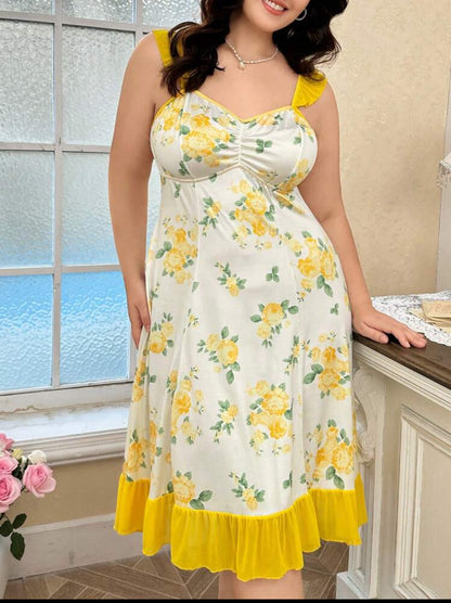 Camisón amarillo 2XL