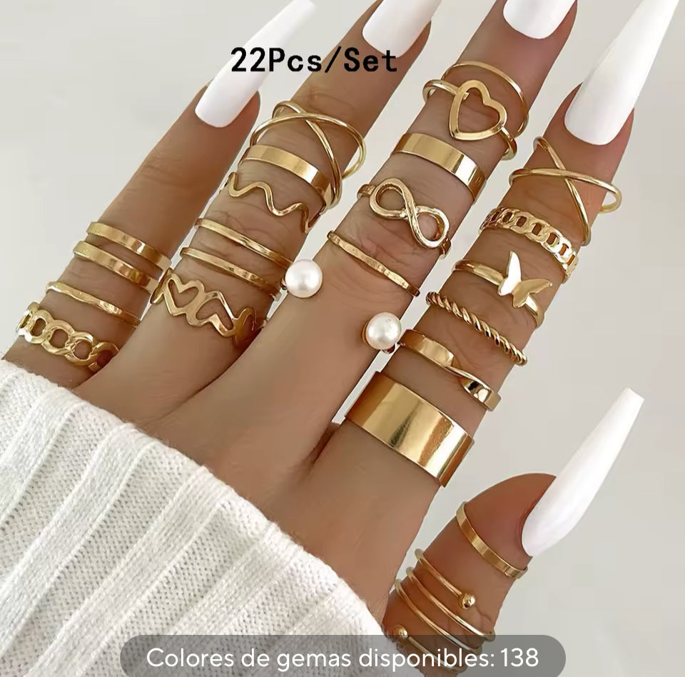 Anillos set