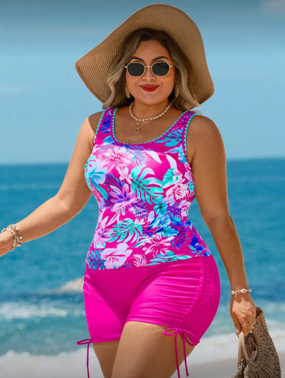 Malla fucsia 2XL