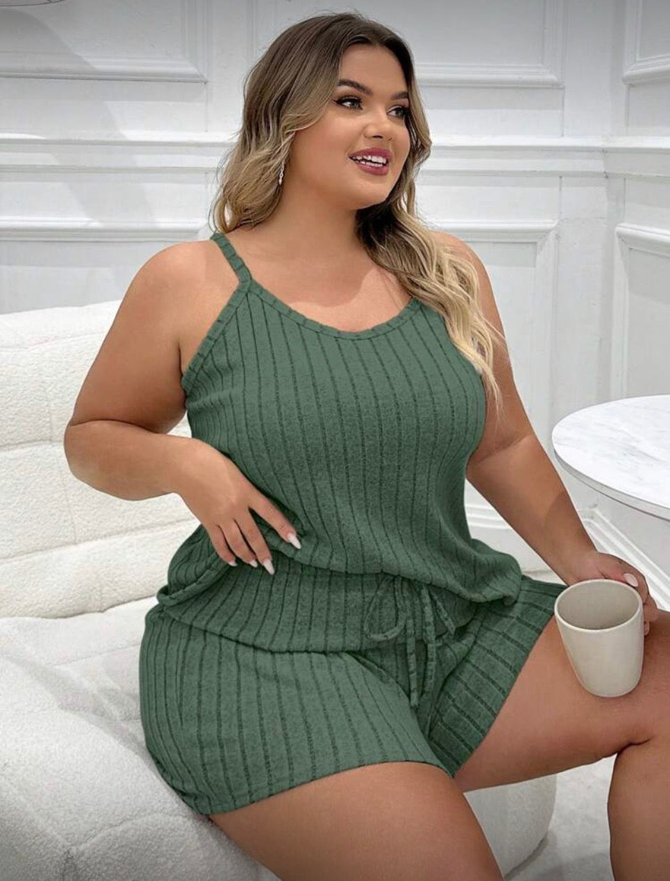 Pijama verde 4XL