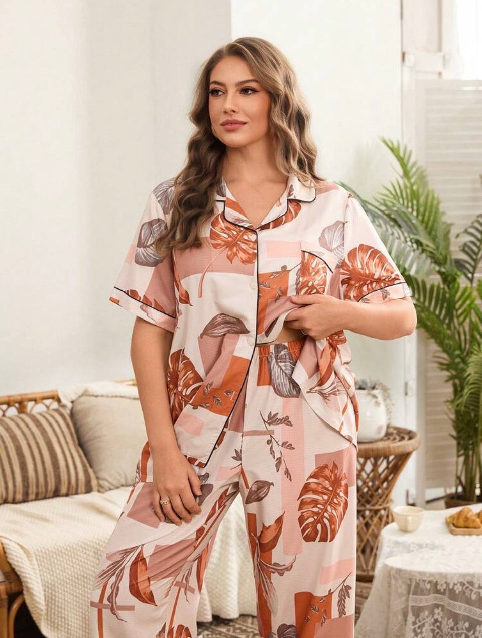 Pijama otoñal 4XL
