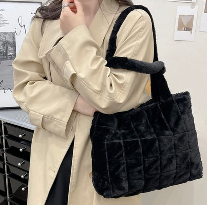 Bolso para invierno en negro