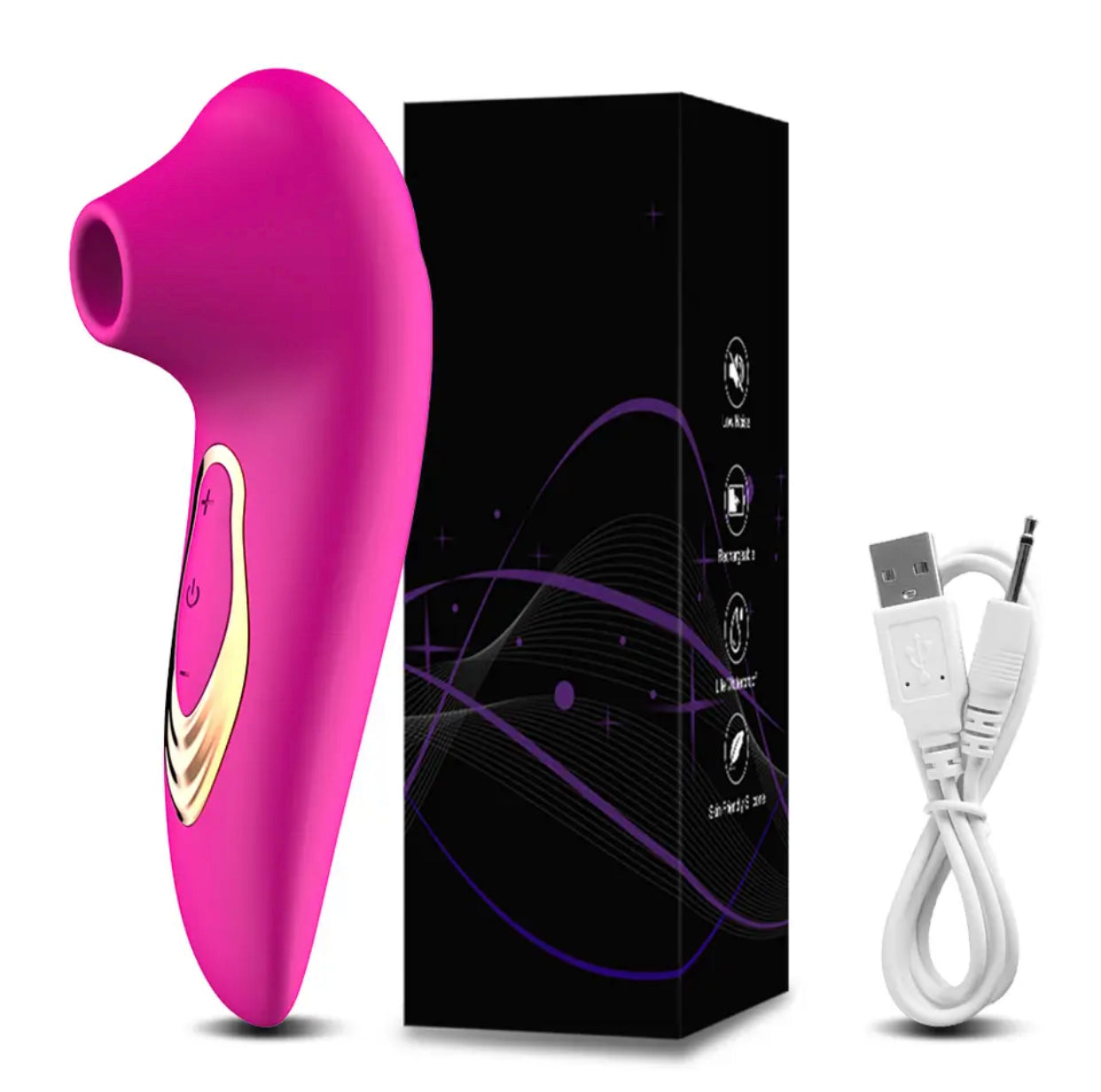 Vibrador succionador