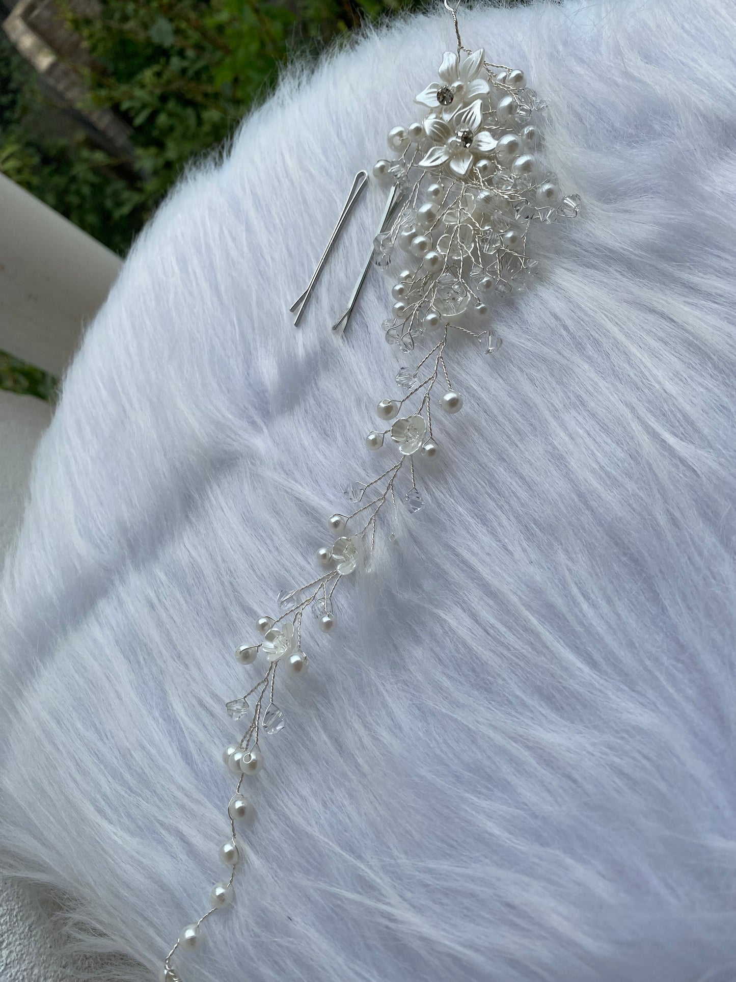 Decorado para cabello novia