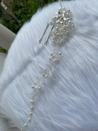 Decorado para cabello novia
