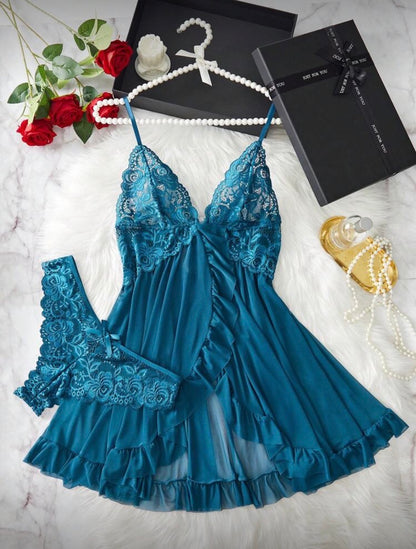 Babydoll turquesa XL