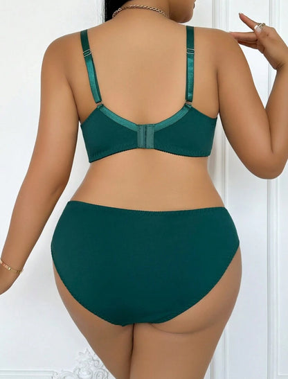Conjunto verde 3XL con aro