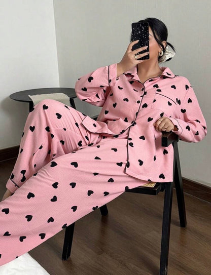 Pijama rosa 4XL