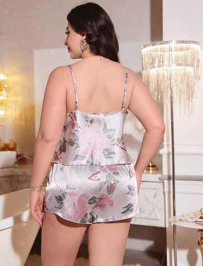 Pijama satén 4XL