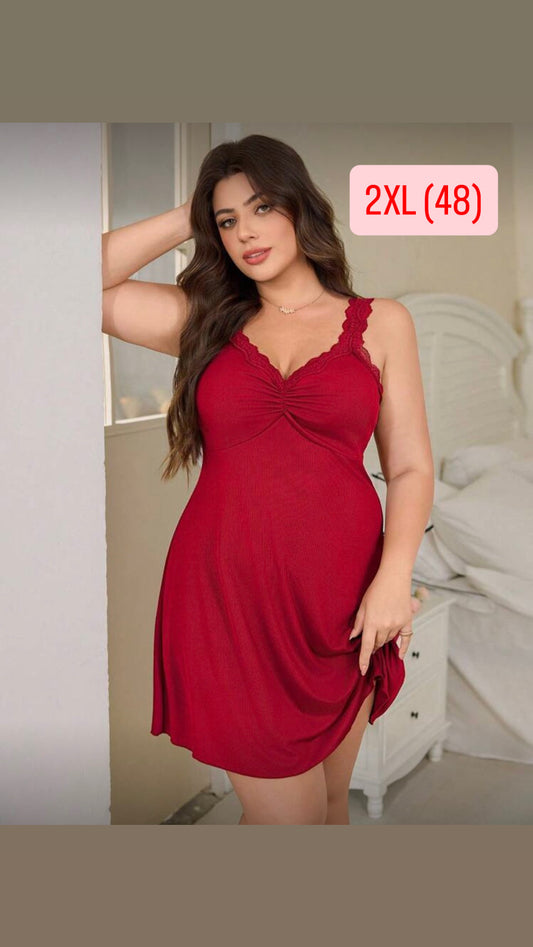 Camisón rojo 2XL