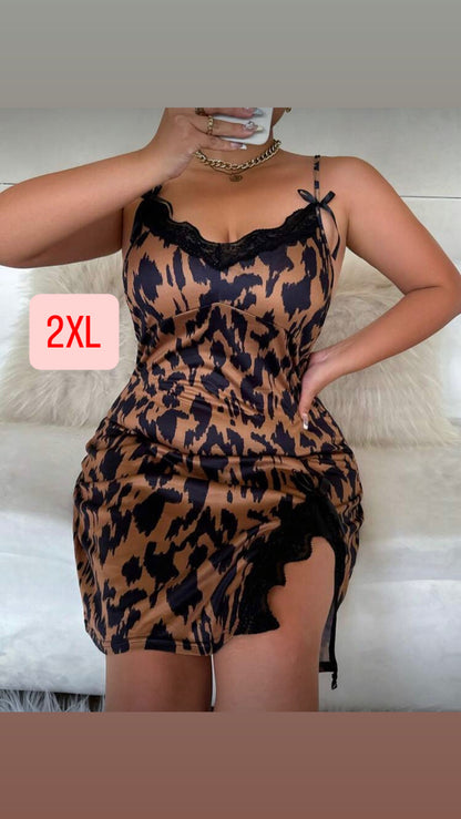 Camisón color cobre 2XL