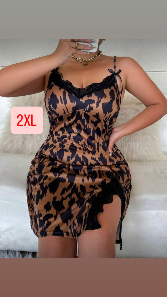 Camisón color cobre 2XL
