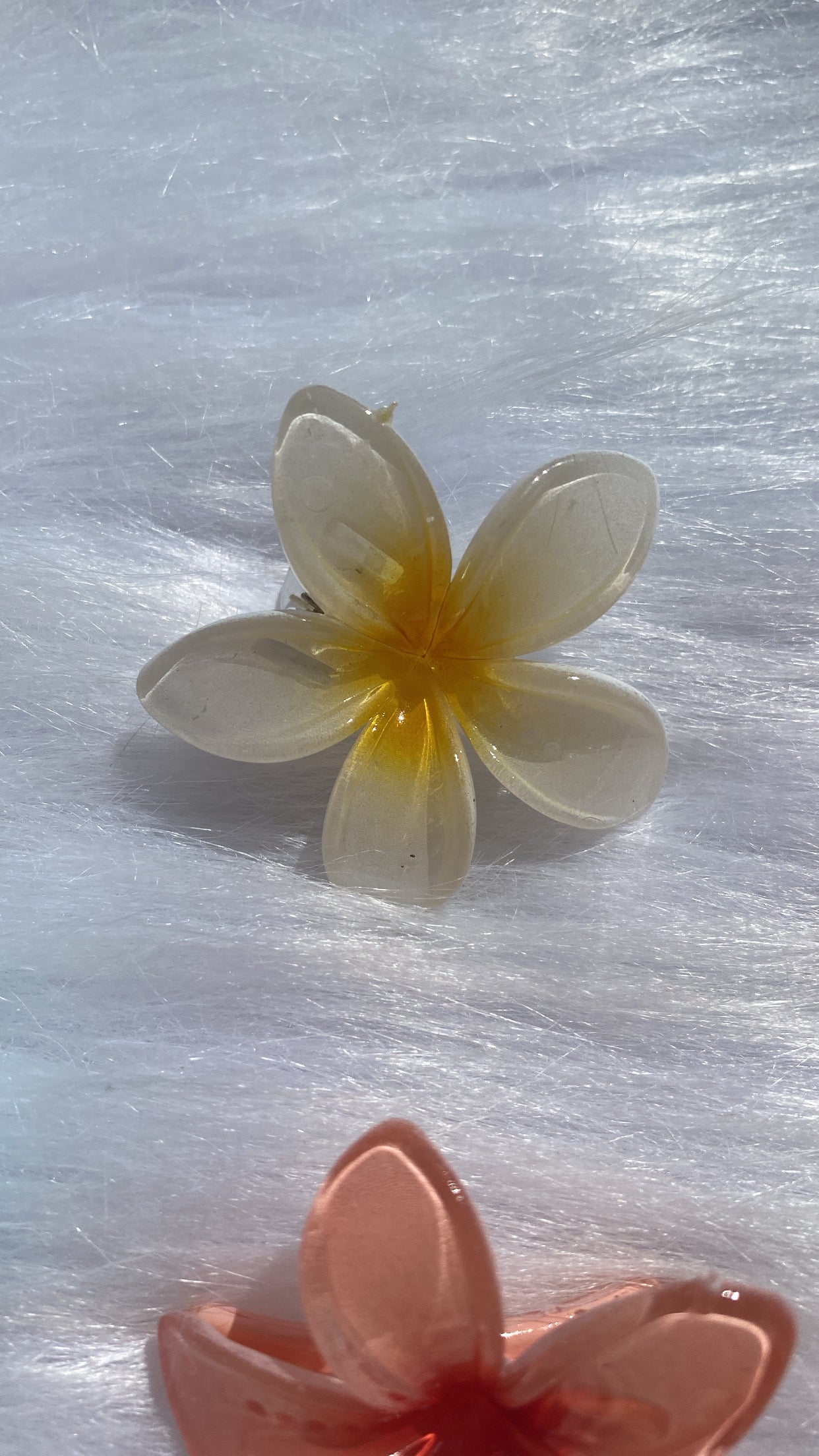 Pinza p/ cabello flor