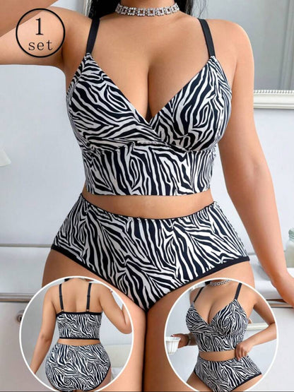 Conjunto animal print cebra 🦓 5XL