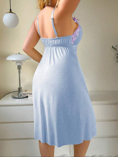 Camisón celeste 3XL