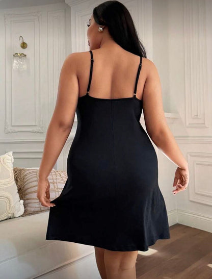 Camisón negro 2XL