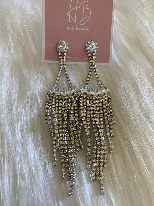 Largas de strass
