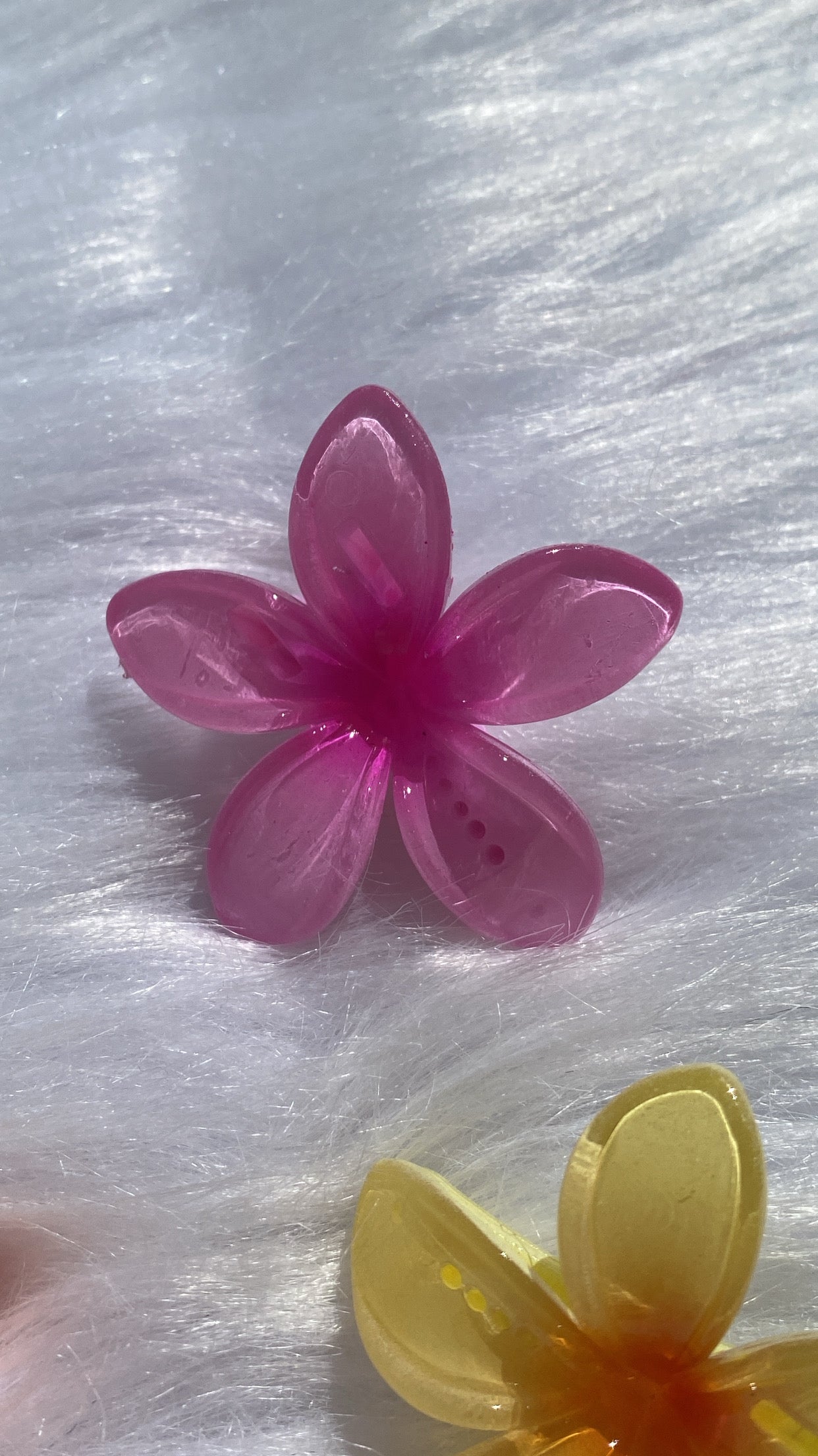 Pinza p/ cabello flor