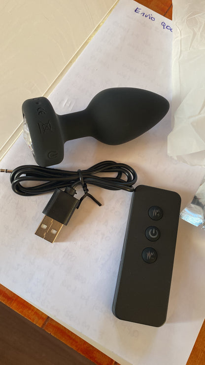 Vibrador anal 10 velocidades recargable