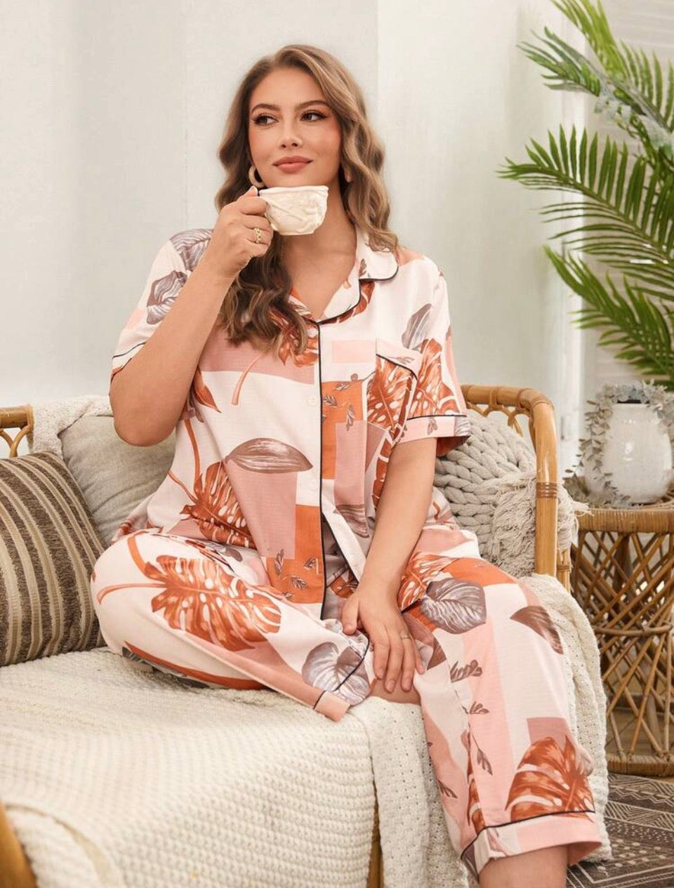 Pijama otoñal 4XL