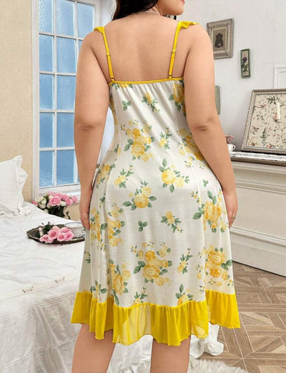 Camisón amarillo 2XL