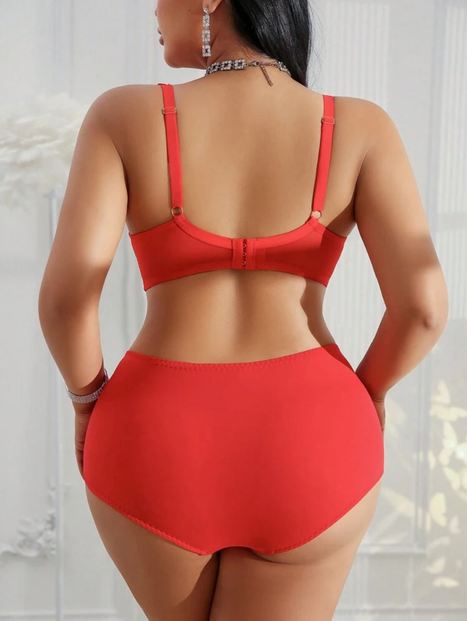 Conjunto rojo 4XL