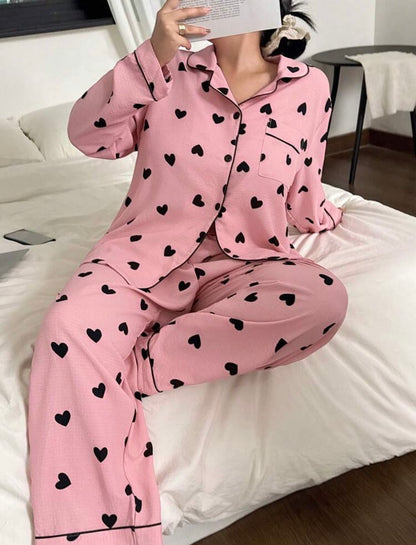 Pijama rosa 4XL