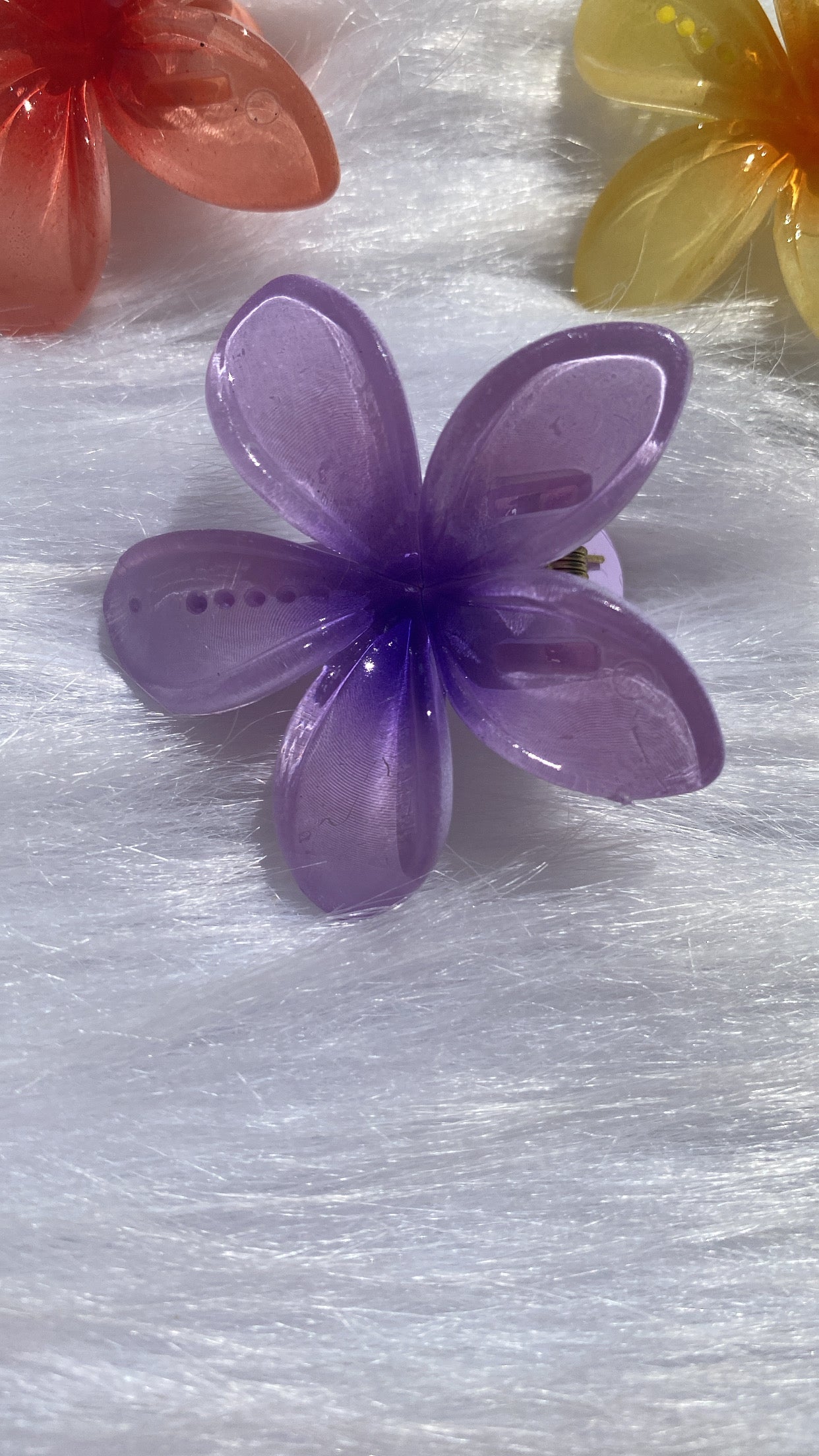 Pinza p/ cabello flor
