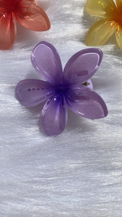 Pinza p/ cabello flor