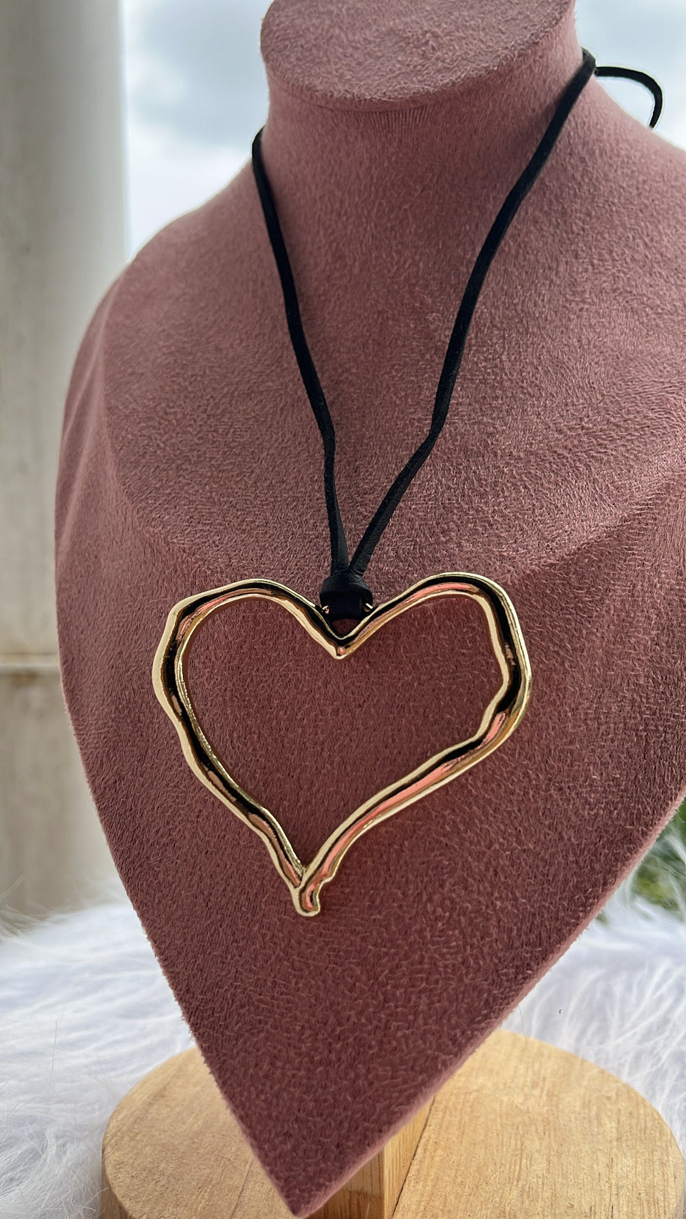Collar corazón