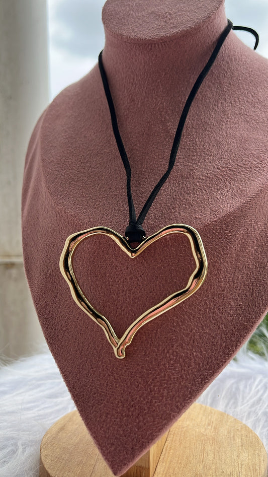 Collar corazón