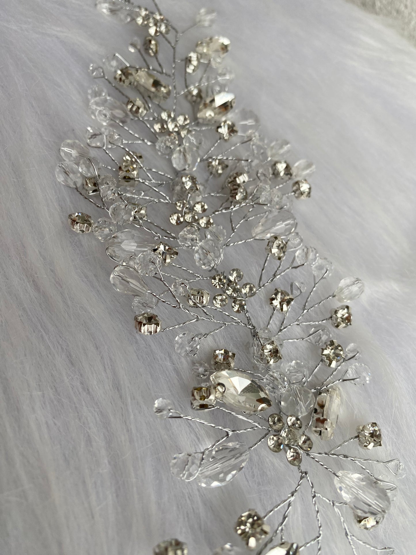 Decorado para cabello de novia