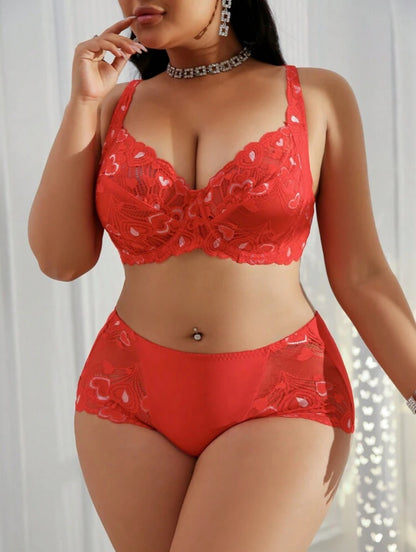 Conjunto rojo 4XL